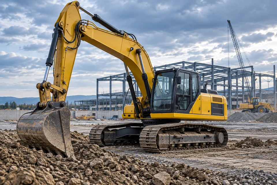 Construction and mining excavator